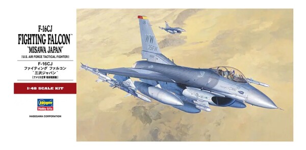 Scale model 1/48 F-16CJ Fighting Falcon “Misawa Japan” Hasegawa PT32 07232 детальное изображение Самолеты 1/48 Самолеты