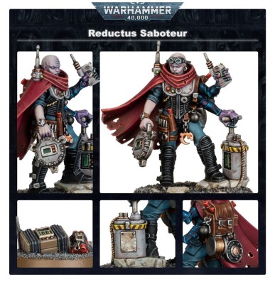 WARHAMMER 40000: GENESTEALER CULTS - REDUCTUS SABOTEUR детальное изображение Культ Генокрадов Армии Ксеносов