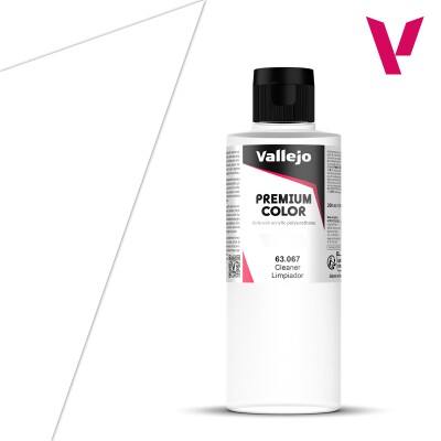 Очисник для аерографа Premium Color Vallejo 62067 детальное изображение Очистители Модельная химия