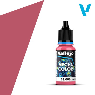 Acrylic paint Metallic Red Mecha Color Vallejo 69066 детальное изображение Акриловые краски Краски