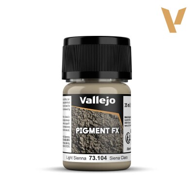 Пігмент "Світла сієна" (35 мл) (Light Sienna) Pigment FX Vallejo 73104 детальное изображение Пигменты Weathering