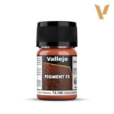 Пігмент "Палена сієна" (35 мл) (Burnt Sienna) Pigment FX Vallejo 73106 детальное изображение Пигменты Weathering
