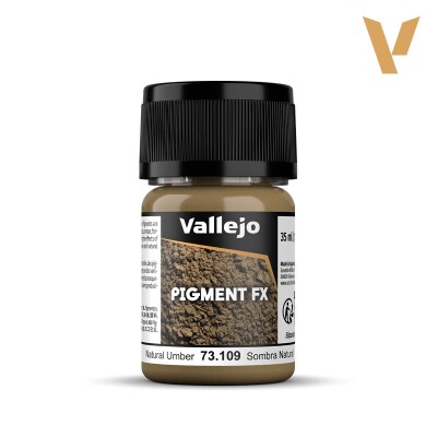 Пігмент "Натуральна умбра" (35 мл) (Natural Umber) Pigment FX Vallejo 73109 детальное изображение Пигменты Weathering