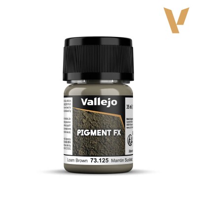 Пігмент "Суглинок коричневий" (35 мл) (Loam Brown) Pigment FX Vallejo 73125 детальное изображение Пигменты Weathering