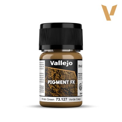 Пігмент "Хакі-зелений" (35 мл) (Khaki Green) Pigment FX Vallejo 73127 детальное изображение Пигменты Weathering