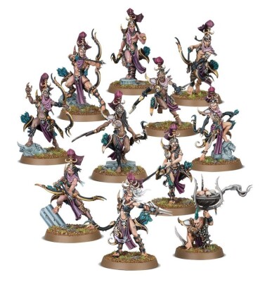 Игровой набор Warhammer AGE OF SIGMAR - HEDONITES OF SLAANESH -  THE DECADENT HOST детальное изображение Слаанешиты Хаос