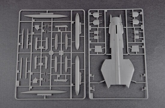 Сборная модель 1/48 Самолет МиГ-23МЛД Трумпетер 02856 детальное изображение Самолеты 1/48 Самолеты