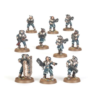 Ігровий набір Warhammer 40000 - IMPERIAL AGENTS - IMPERIAL NAVY BREACHERS детальное изображение Имперские Агенты Армии Империума