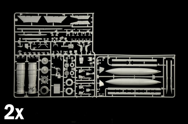 Збірна модель 1/32 літак Tornado IDS Italeri 2520 детальное изображение Самолеты 1/32 Самолеты