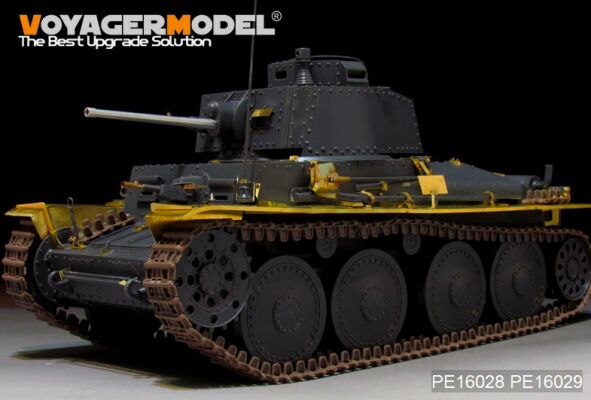 1/16  WWII German Pz.Kpfw.38 t Ausf.E/ F Basic Upgrade Set детальное изображение Фототравление Афтермаркет