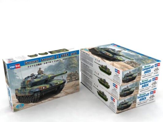 Збірна модель 1/35 Німецький танк Леопард 2 А6EX HobbyBoss 82403 детальное изображение Бронетехника 1/35 Бронетехника