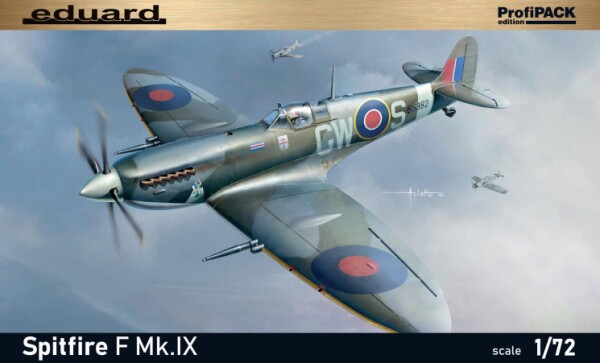 Scale model 1/72 Aircraft Spitfire F Mk. IX Eduard 70122 детальное изображение Самолеты 1/72 Самолеты