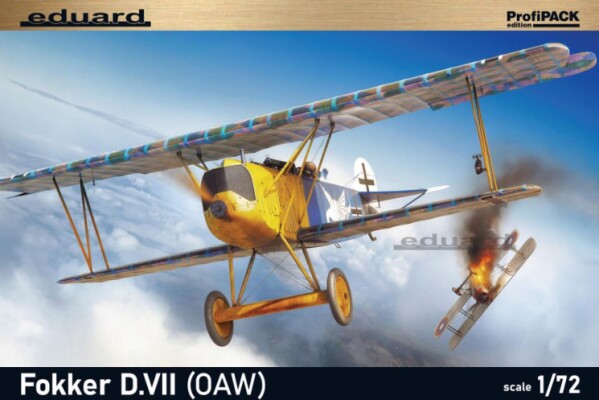 Scale model 1/72 Biplane Fokker D. VII (OAW) Eduard 70131 детальное изображение Самолеты 1/72 Самолеты