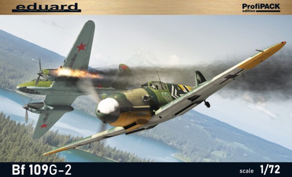 Сборная модель 1/72 Самолет Мессершмитт Bf 109G-2 Эдуард 70156 детальное изображение Самолеты 1/72 Самолеты