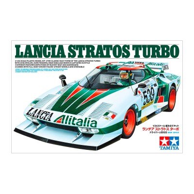 Збірна модель 1/24 Автомобіль Lancia Stratos Turbo Тамія 25210 детальное изображение Автомобили 1/24 Автомобили