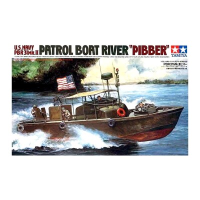 Scale model 1/35 American Boat PBR31MkII PIBBER Tamiya 35150 детальное изображение Флот 1/35 Флот