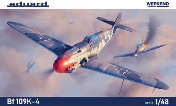 Збірна модель 1/48 Літак Messerschmitt Bf 109K-4 Eduard 84197 детальное изображение Самолеты 1/48 Самолеты