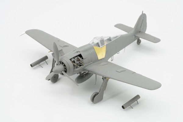 Збірна модель 1/35 Літак Focke-Wulf Fw-190 A-8 R2/6/7/8 (комплект 4 до 1) Border Model BF-009 детальное изображение Самолеты 1/35 Самолеты