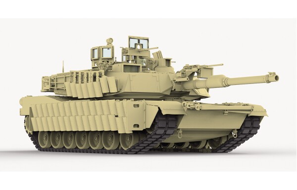 Збірна модель 1/35 Танк Абрамс M1A2 Tusk I/Tusk II (2В1) з повним інтер'єром Rye Field Model RM-5026 детальное изображение Бронетехника 1/35 Бронетехника