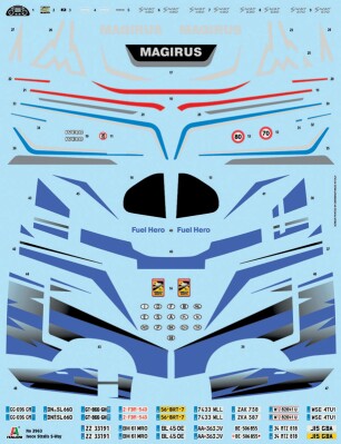 Сборная модель 1/24 Грузовой автомобиль / тягач Iveco S-WAY Italeri 3963 детальное изображение Грузовики / прицепы Гражданская техника