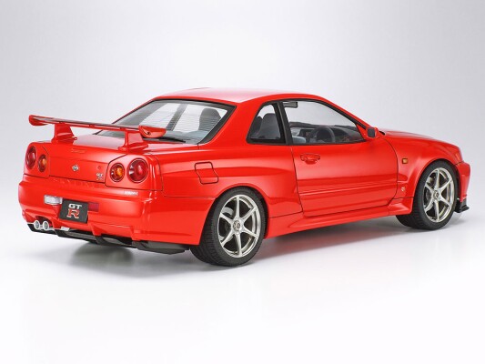 Сборная модель 1/24 Автомобиль Ниссан Скайлайн GT-R V-spec - (R34) Тамия 24210 детальное изображение Автомобили 1/24 Автомобили