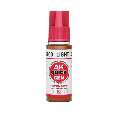 Акрилова фарба LIGHT LEATHER / Світла шкіра QUICK GEN COLOR AK-interactive AK 17060 детальное изображение QUICK GEN COLOR Краски