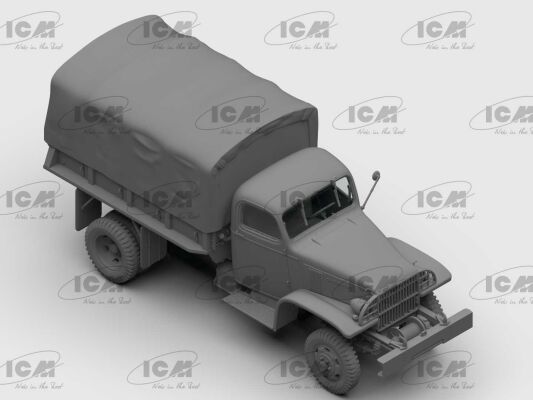 Сборная модель военного грузовика США G7117 детальное изображение Автомобили 1/35 Автомобили