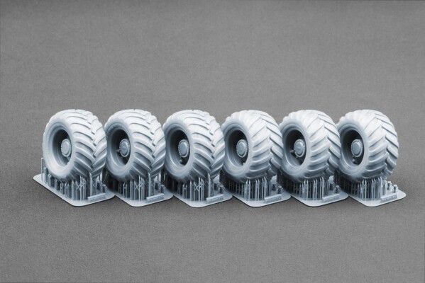 Набір коліс (з деформацією) для Archer FH77BW Twin 482 від HobbyBoss ScaleX WM-35041W детальное изображение Колёса Афтермаркет