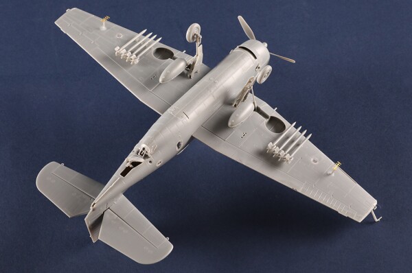 Збірна модель 1/72 Літак TBF-1C Avenger HobbyBoss 87275 детальное изображение Самолеты 1/72 Самолеты