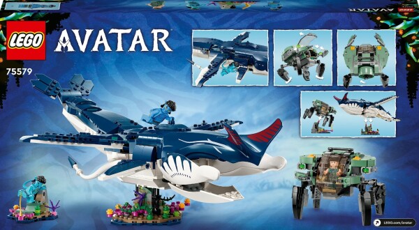 Конструктор LEGO Avatar Паякан, Тулкун і Костюм краба 75579 детальное изображение Avatar Lego