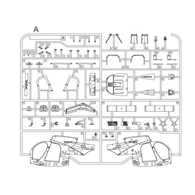 Scale model 1/35 Helicopter AH-6J / MH-6J &quot;Little Bird&quot; Zimi 50003 детальное изображение Вертолеты 1/35 Вертолеты