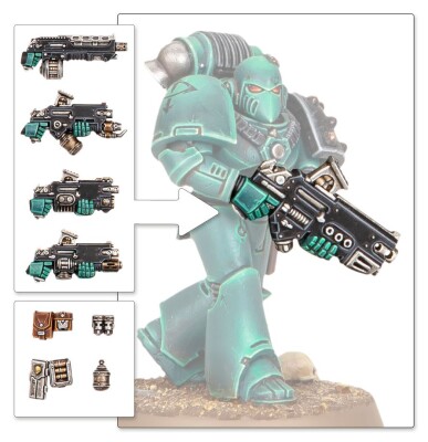 Ігровий набір Warhammer 40000 - HORUS HERESY: COMBI-WEAPONS &amp; SHOTGUN UPGRADES детальное изображение Ересь Хоруса WARHAMMER 40,000