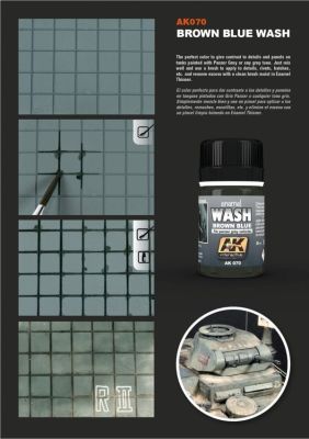 Wash for panzer grey 35 ml / Змивка для німецьких сірих танків 35мл детальное изображение Смывки Weathering