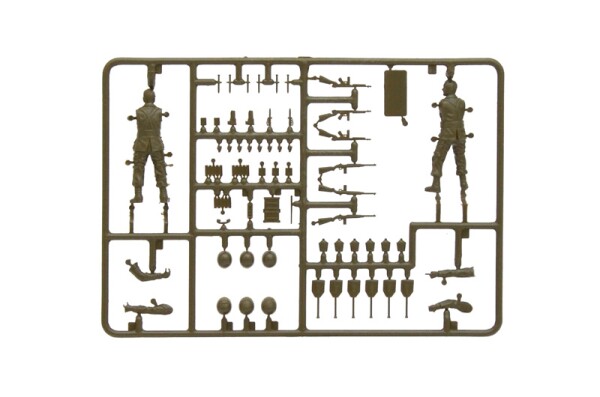 Збірна модель 1/35 Фігури Парашутисти США Italeri 0309 детальное изображение Фигуры 1/35 Фигуры