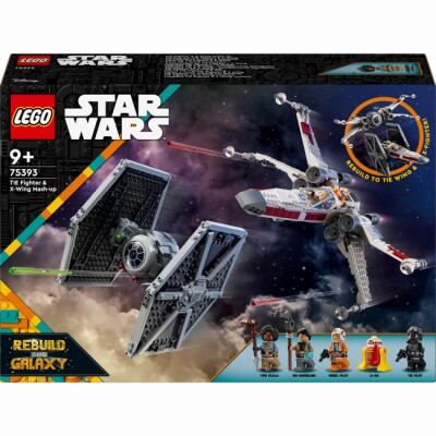 Constructor LEGO Star Wars™ TIE Fighter and X-Wing Ship Builder Pack 75393 детальное изображение Star Wars Lego