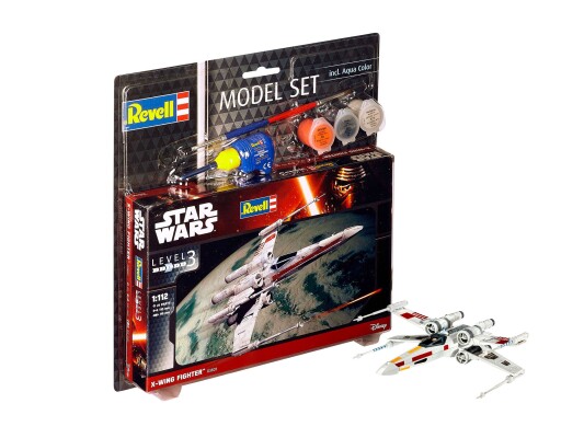 Starter Set 1/112 Star Wars X-Wing Fighter Revell 63601 детальное изображение Star Wars Космос