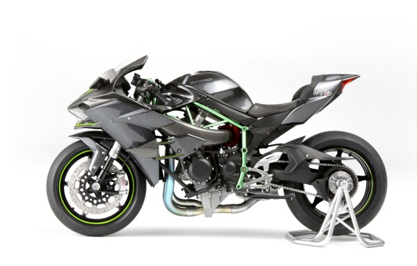 Збірна модель 1/9 Мотоцикл Kawasaki Ninja H2™R Meng MT-001 детальное изображение Мотоциклы Гражданская техника