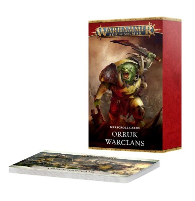 WARSCROLL CARDS: ORRUK WARCLANS (ENG) детальное изображение Орочьи Кланы Разрушение