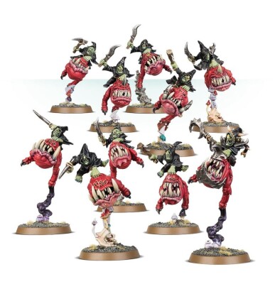 GLOOMSPITE GITZ: SQUIG HOPPERS детальное изображение Мракобесные Гоблины Разрушение