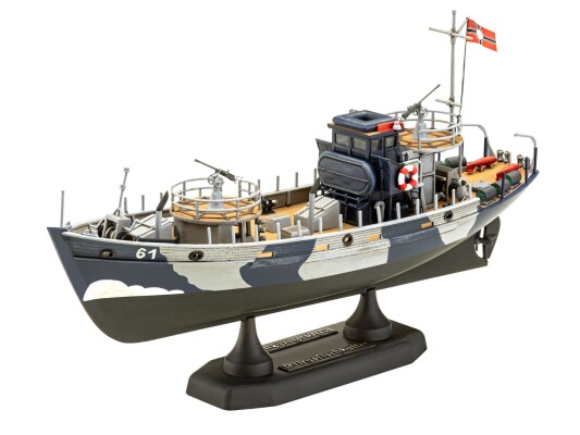 Збірна модель 1/144 Катер KFK (Kriegsfischkutter) Revell 05242 детальное изображение Флот 1/144 Флот