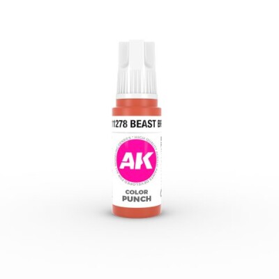 Acrylic paint BEAST BROWN – COLOR PUNCH AK-interactive AK11278 детальное изображение General Color AK 3rd Generation