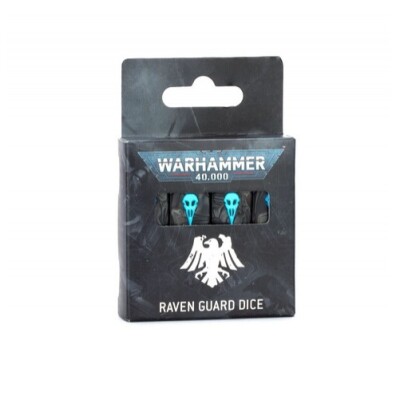 Игровые кубы Warhammer 40000: RAVEN GUARD DICE детальное изображение Кубы WARHAMMER 40,000