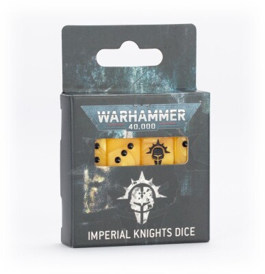 Игровые кубы Warhammer 40000 - IMPERIAL KNIGHTS DICE детальное изображение Кубы WARHAMMER 40,000