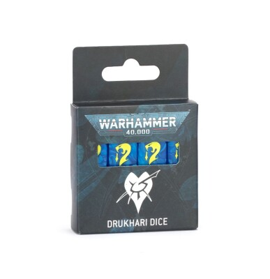 Игровые кубы Warhammer 40000 - DRUKHARI DICE детальное изображение Кубы WARHAMMER 40,000