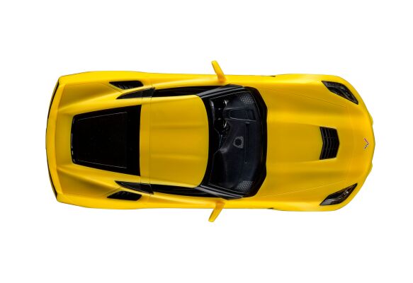Prefab model 1/24 car 2014 Corvette Stingray Easy Click Revell 07825 детальное изображение Автомобили 1/24 Автомобили