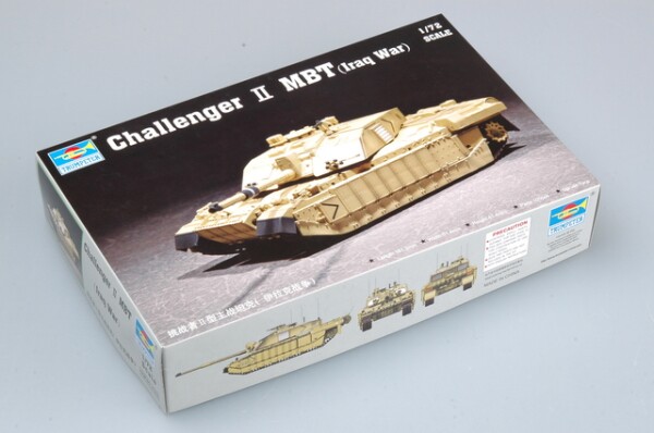 Сборная модель 1/72 Основной боевой танк Челленджер 2 (война в Ираке) Трумпетер 07215 детальное изображение Бронетехника 1/72 Бронетехника