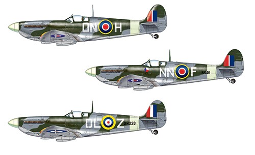 Збірна модель 1/72 Літак Spitfire Mk. VI Italeri 1307 детальное изображение Самолеты 1/72 Самолеты