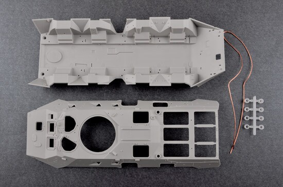 Scale model 1/35 BTR-80A Trumpeter 01595 детальное изображение Бронетехника 1/35 Бронетехника