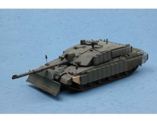 Scale model 1/35 Main battle tank Challenger 2 Enhanced Armour Trumpeter 01522 детальное изображение Бронетехника 1/35 Бронетехника