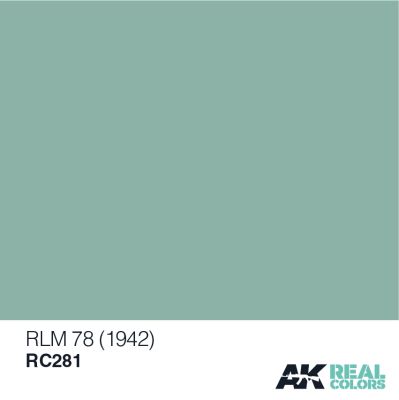 RLM 78 (1942) детальное изображение Real Colors Краски